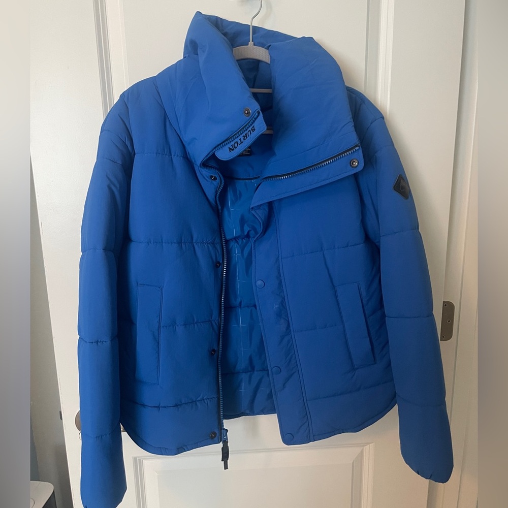 Burton Vibrant Blue Puffer Jacket